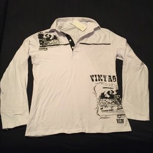 Small Vintage Print Shirt.